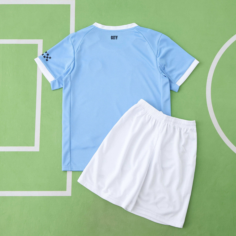 2526 season Manchester City F.C. home Kids kit