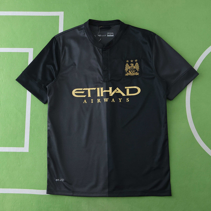 1314 season Manchester City F.C. away retro Fan version
