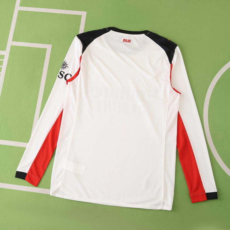 2526 season A.C. Milan away Long sleeved Player version