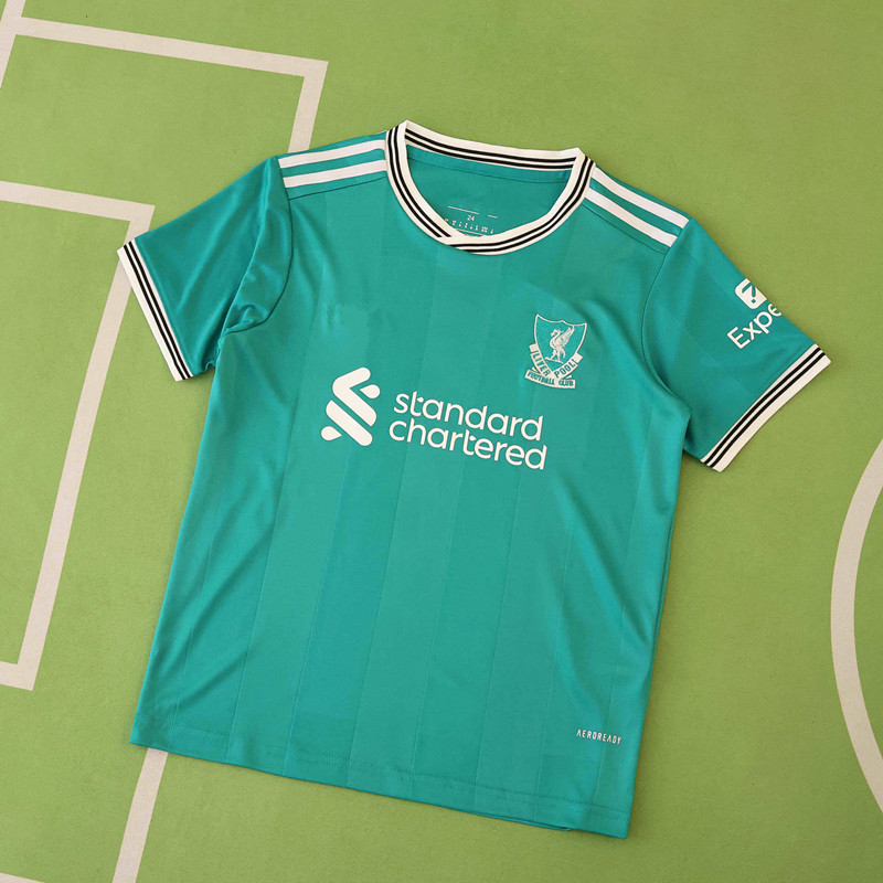 2526 Season Liverpool F.C. Third Kids Kit