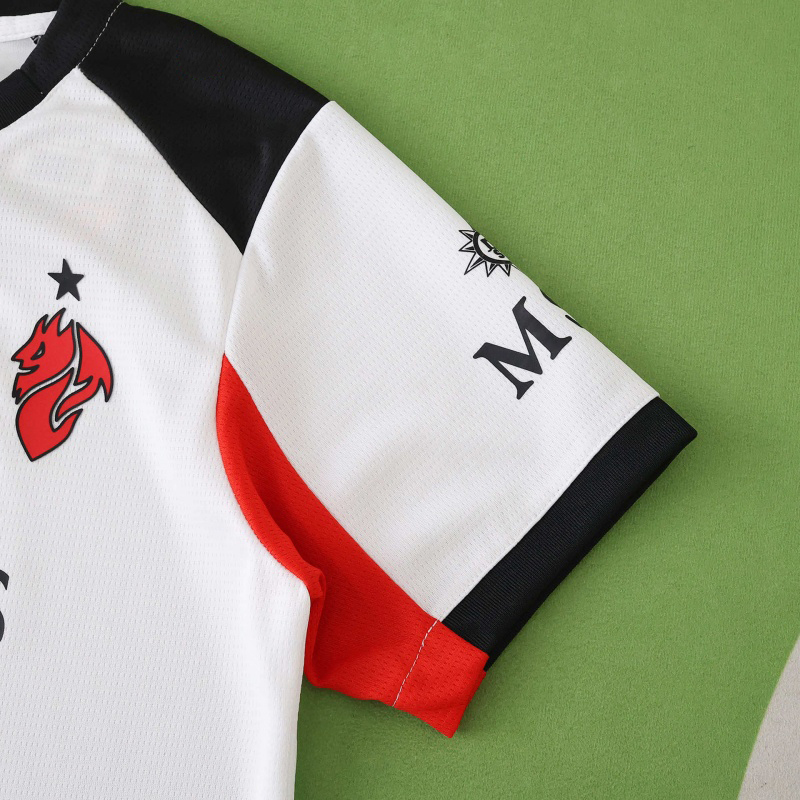 2526 Season A.C. Milan  Away Kids Kit