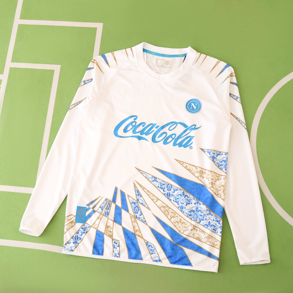 2526 season S.S.C. Napoli training suit Long sleeved Fan version
