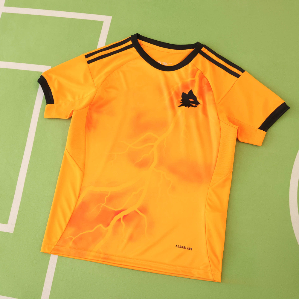 2526 season A.S. Roma away Kids kit