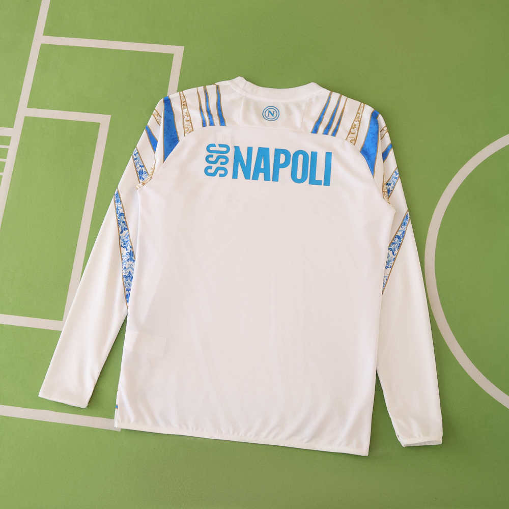 2526 season S.S.C. Napoli training suit Long sleeved Fan version