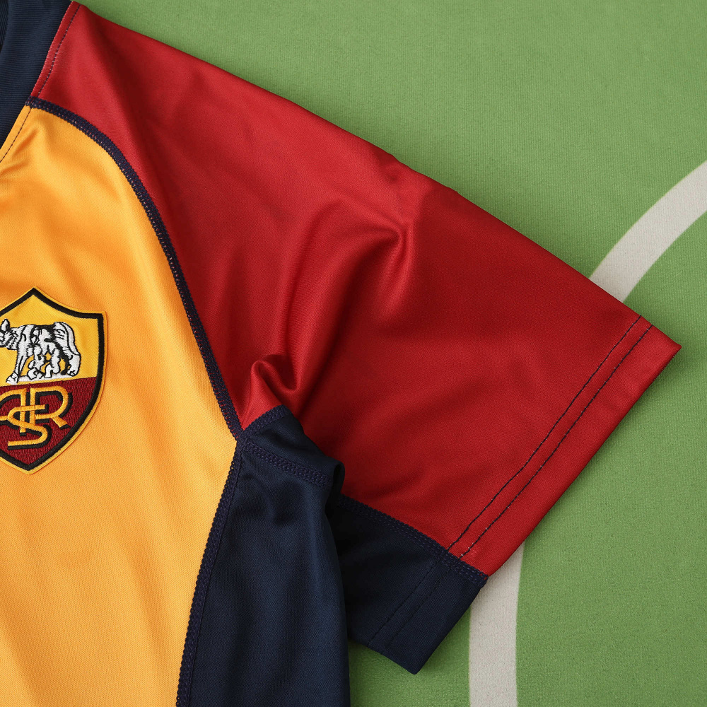 0001 season A.S. Roma home retro Fan version