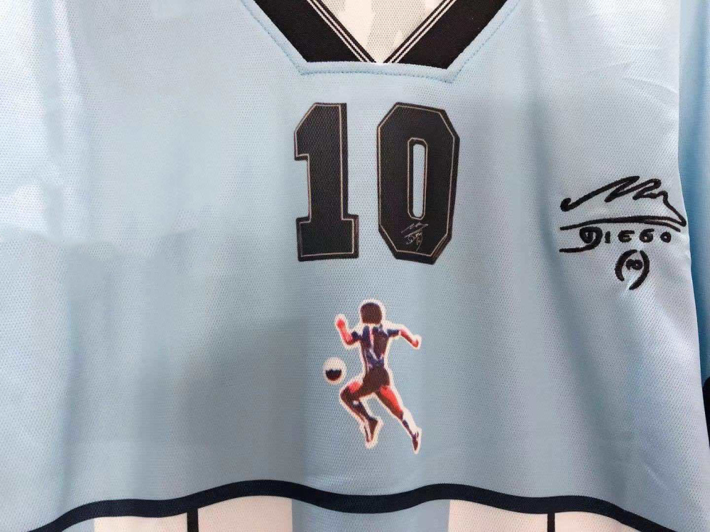 2001 season Maradona Commemorative Edition retro Fan version
