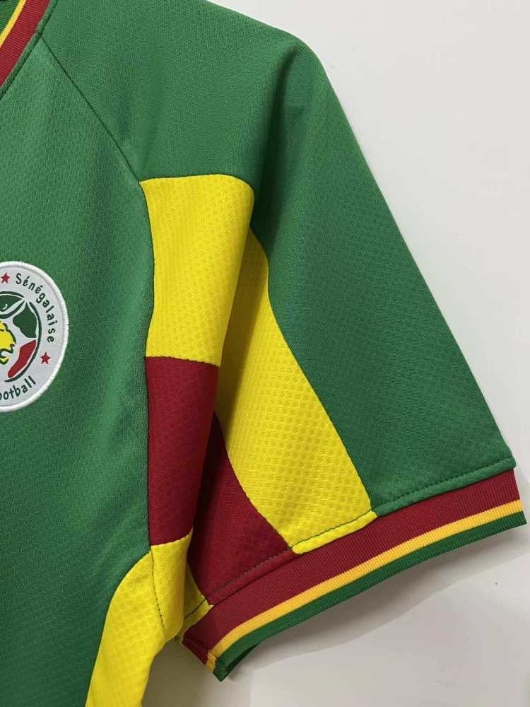 02 season Senegal Green  retro Fan version