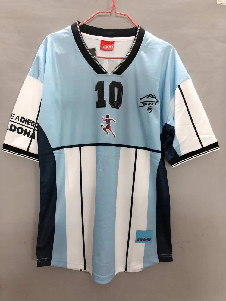 2001 season Maradona Commemorative Edition retro Fan version