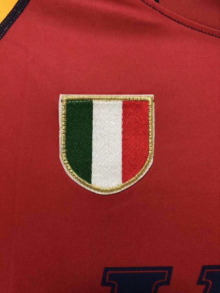 01 season Roma home retro  Fan version