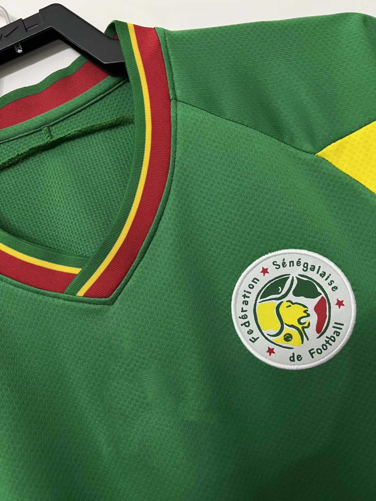 02 season Senegal Green  retro Fan version