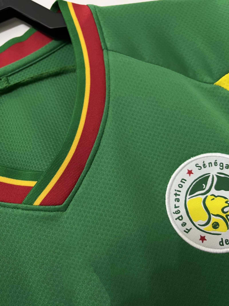 02 season Senegal Green  retro Fan version