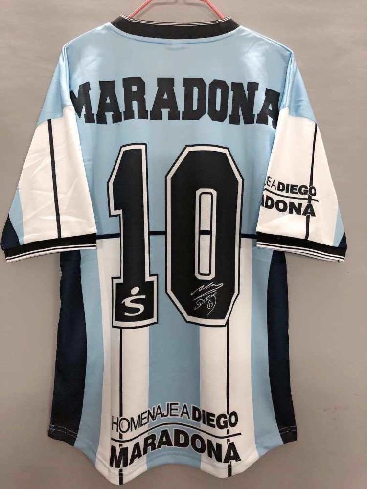 2001 season Maradona Commemorative Edition retro Fan version