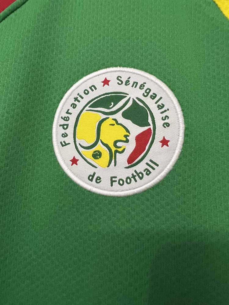 02 season Senegal Green  retro Fan version
