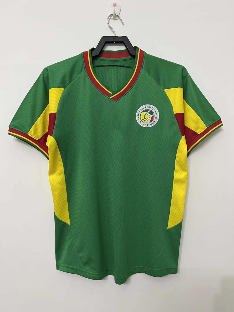 02 season Senegal Green  retro Fan version