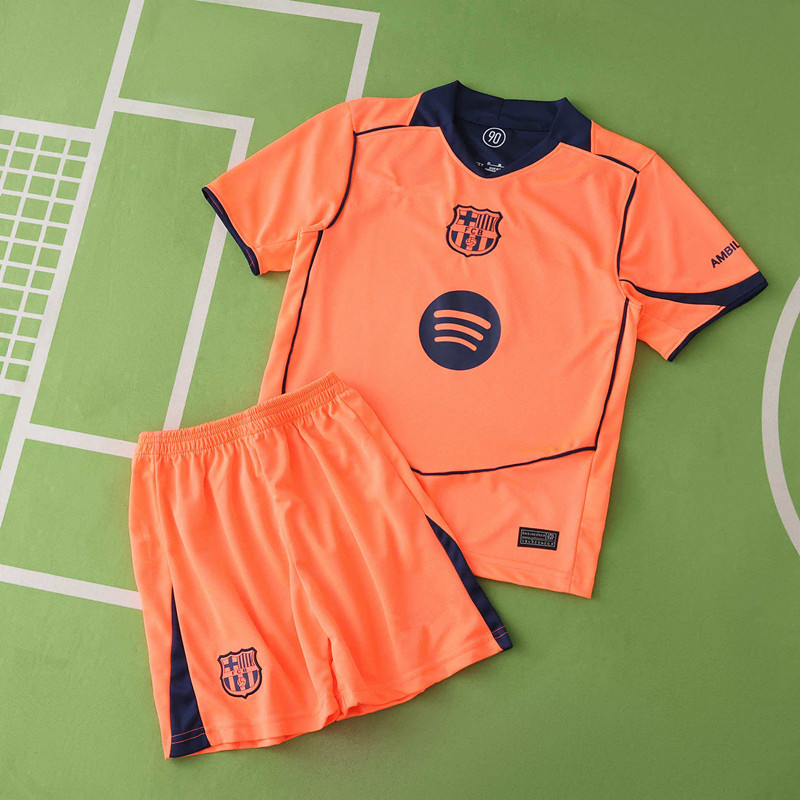 2526 Season  FC Barcelona / Barça Third kids kit