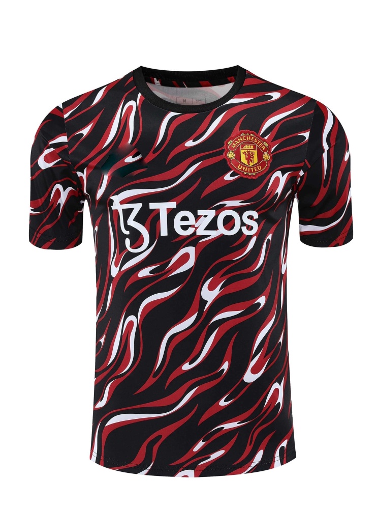 2526 season Manchester United F.C. Training clothes suit Short sleeve Fan version