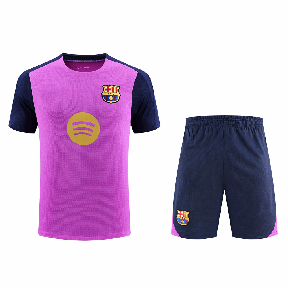 2526 season FC Barcelona / Barça Training clothes suit Short sleeve Fan version