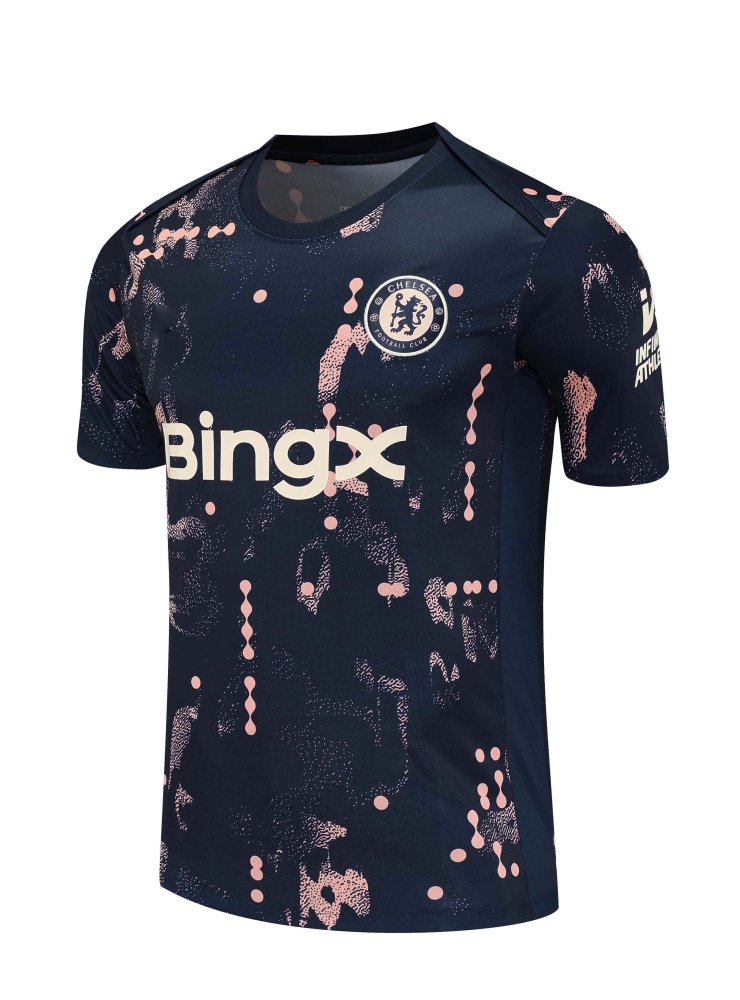 2526 season Chelsea F.C. Training clothes suit Short sleeve Fan version