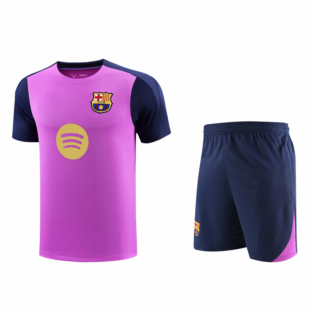 2526 season FC Barcelona / Barça Training clothes suit Short sleeve Fan version