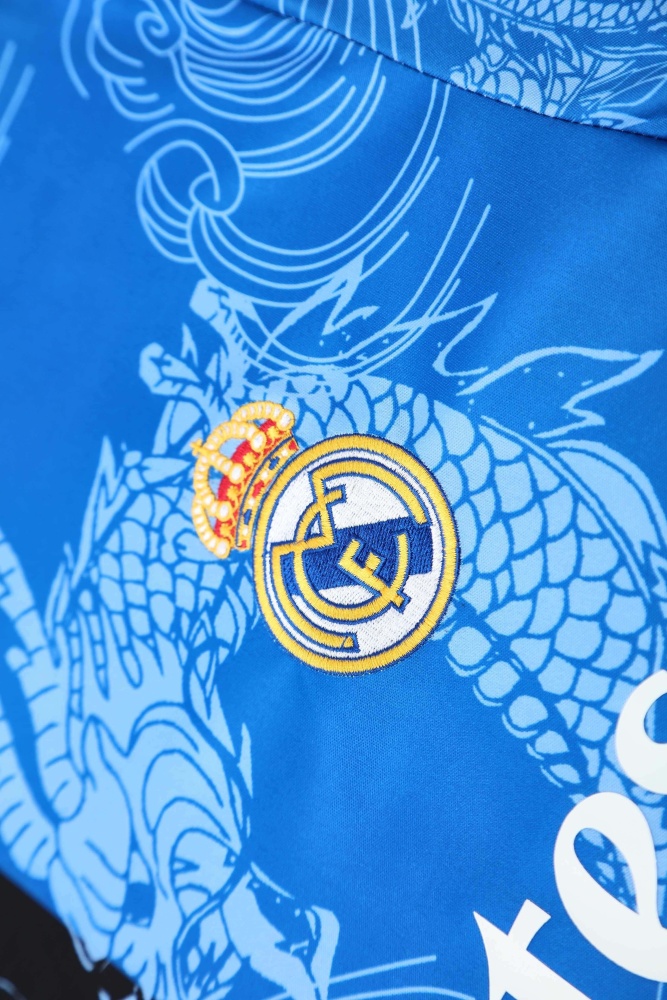 2526 season Real Madrid CF Training clothes suit Short sleeve Fan version