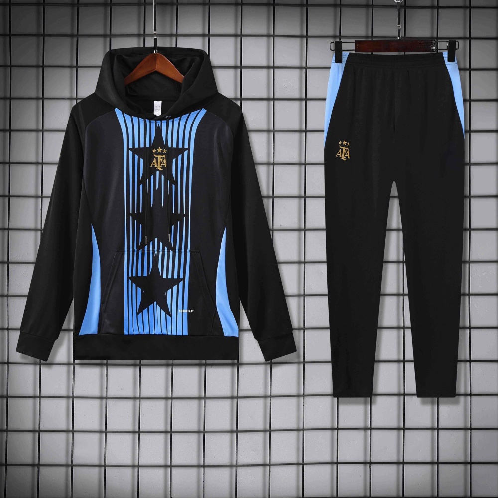 2526 season Argentina Training suit hooded set