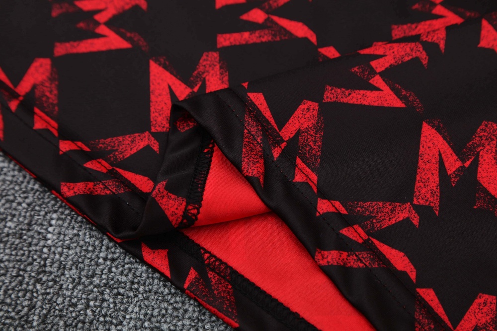 2526 season Manchester United F.C. Training clothes suit Short sleeve Fan version