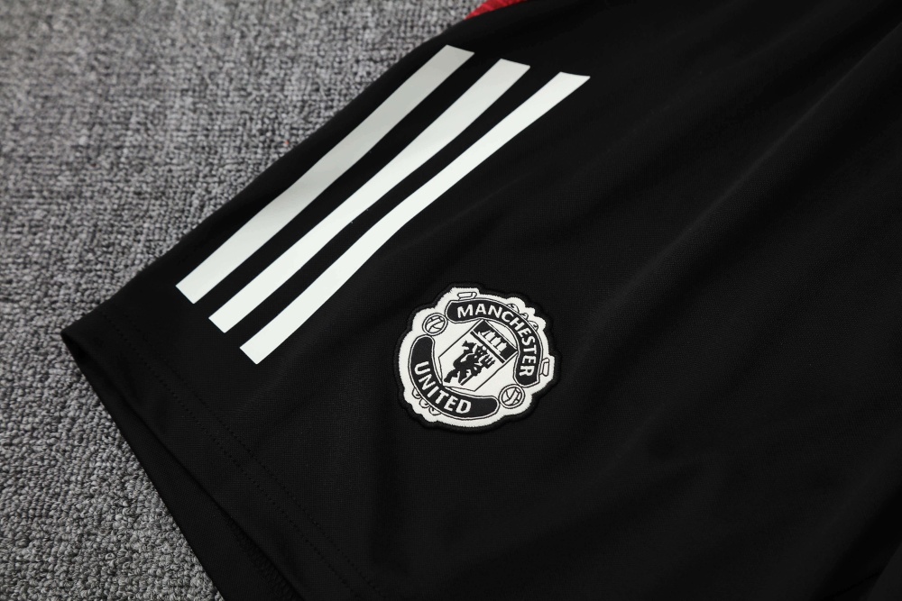 2526 season Manchester United F.C. Training clothes suit Short sleeve Fan version