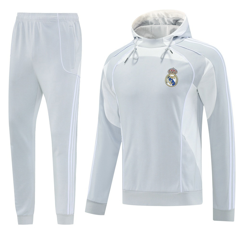 2526 season Real Madrid CF hooded Training jacket set