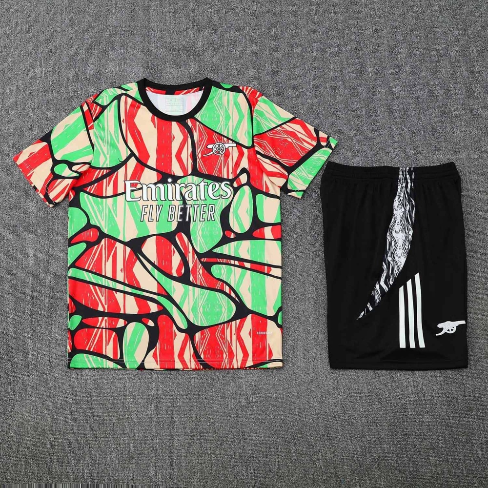 2526 season Arsenal F.C. Training clothes suit Short sleeve Fan version