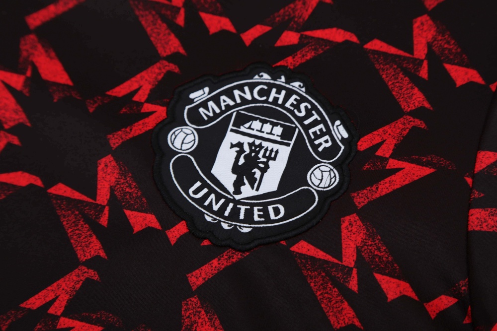 2526 season Manchester United F.C. Training clothes suit Short sleeve Fan version
