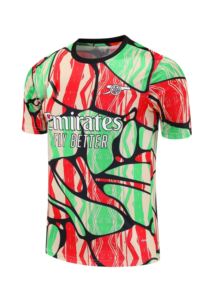 2526 season Arsenal F.C. Training clothes suit Short sleeve Fan version