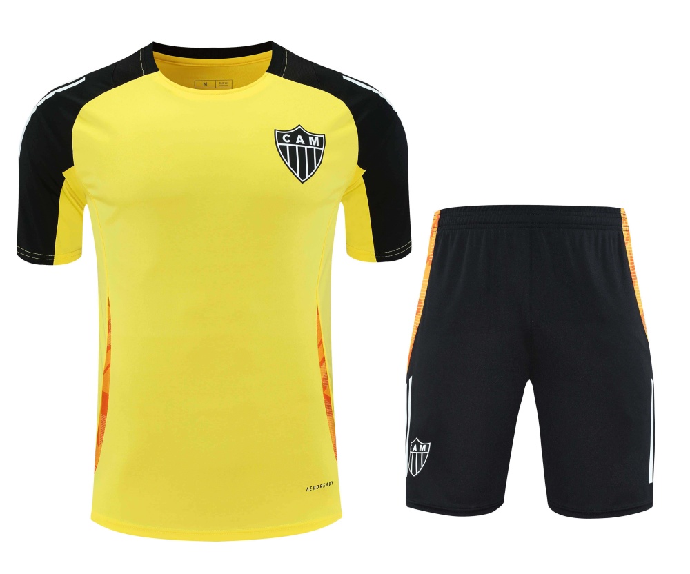 2526 season Clube Atlético Mineiro Training clothes suit Short sleeve Fan version