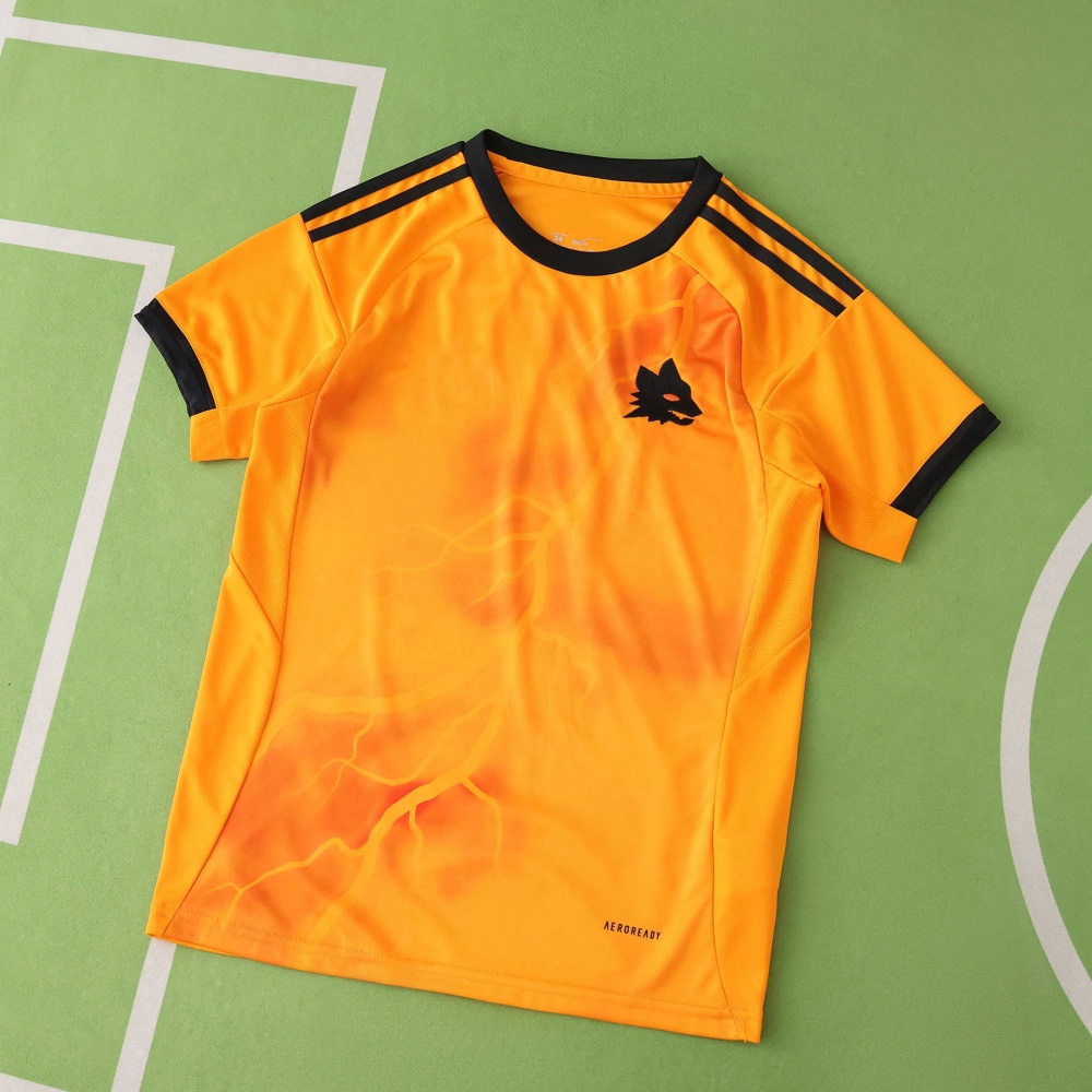 2526 season A.S. Roma away Kids kit