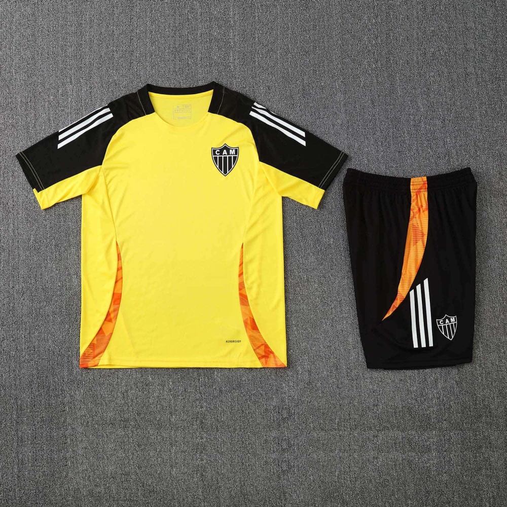 2526 season Clube Atlético Mineiro Training clothes suit Short sleeve Fan version