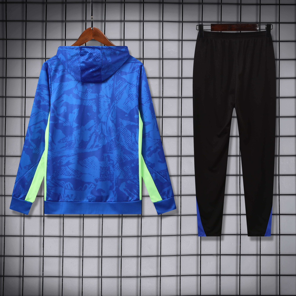 2526 season FC Barcelona / Barça Training suit hooded set