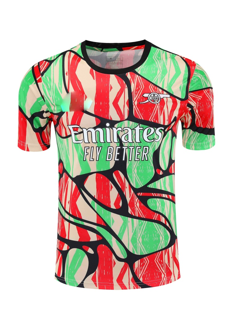2526 season Arsenal F.C. Training clothes suit Short sleeve Fan version