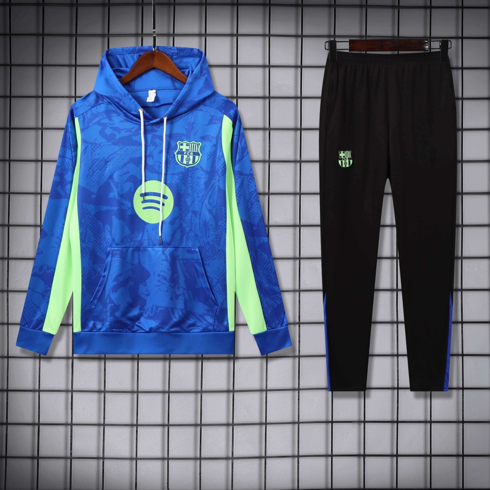2526 season FC Barcelona / Barça Training suit hooded set