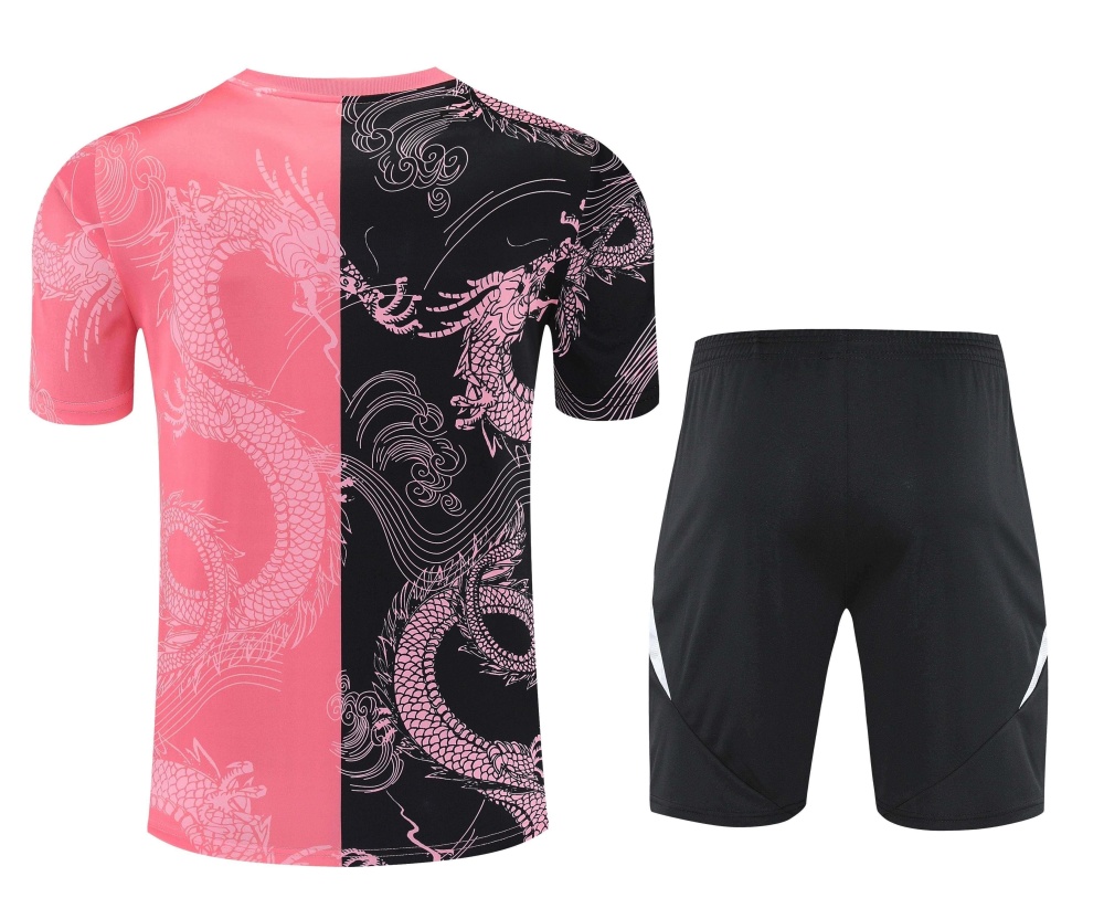 2526 season Real Madrid CF Training clothes suit Short sleeve Fan version