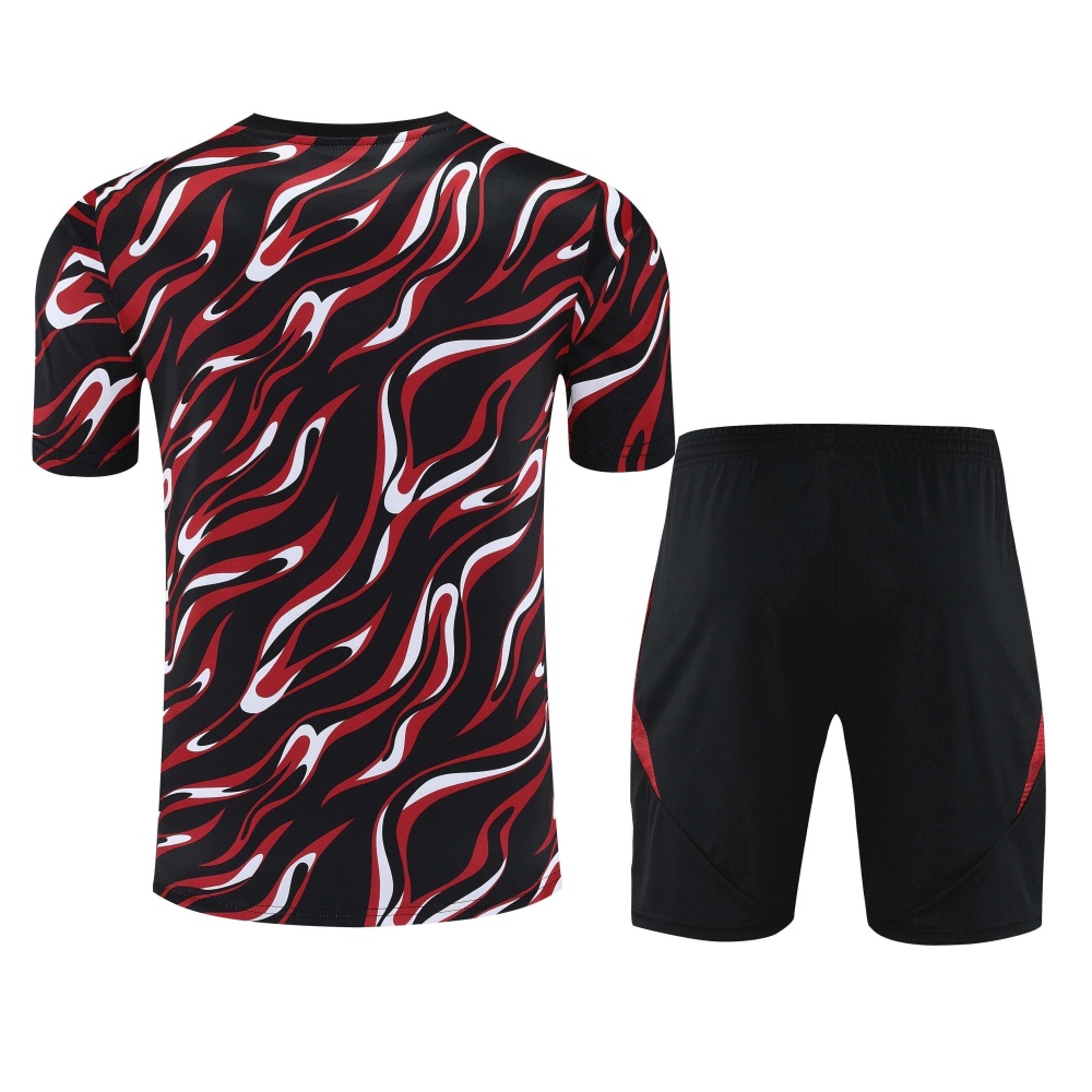 2526 season Manchester United F.C. Training clothes suit Short sleeve Fan version