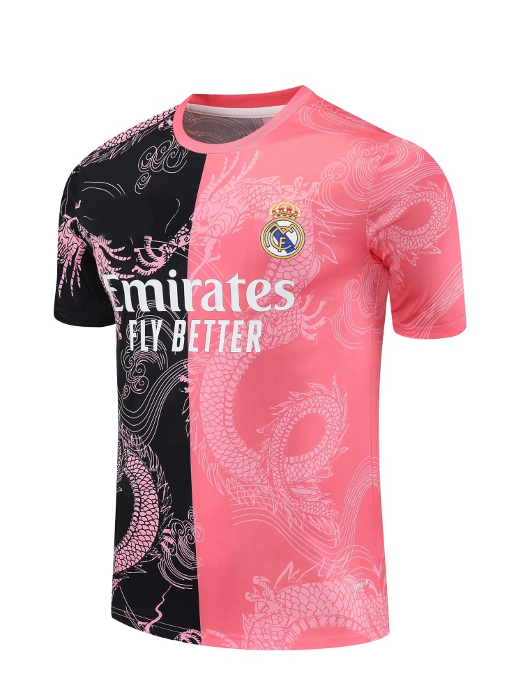 2526 season Real Madrid CF Training clothes suit Short sleeve Fan version