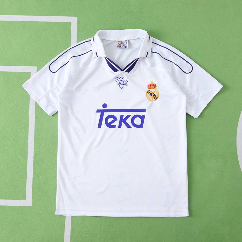9496 season Real Madrid CF home Kids kit