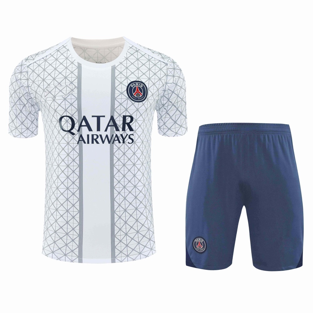 2526 season Paris Saint-Germain F.C. Training clothes suit Short sleeve Fan version