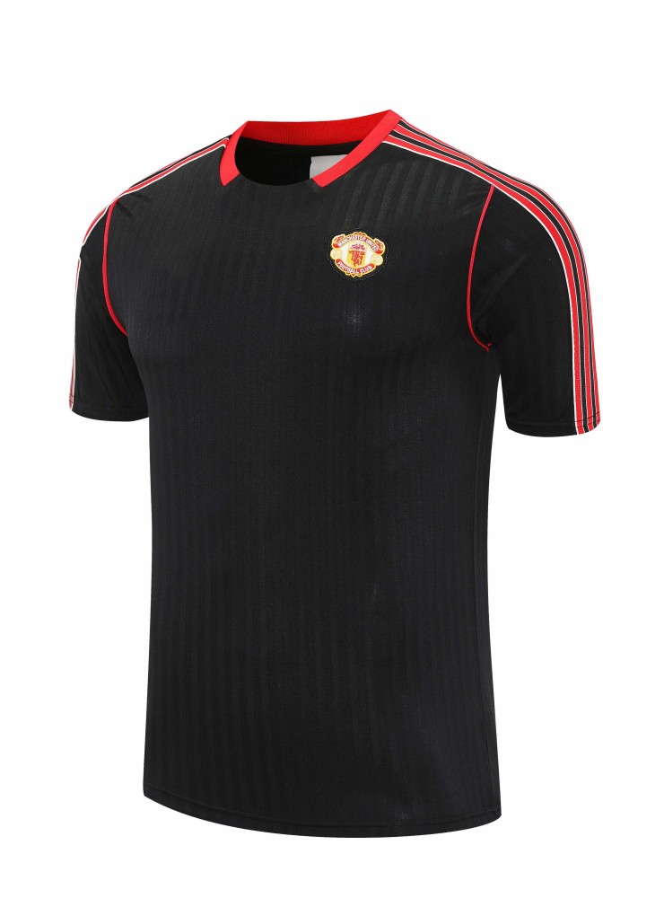 2526 season Manchester United F.C. Training clothes suit Short sleeve Fan version