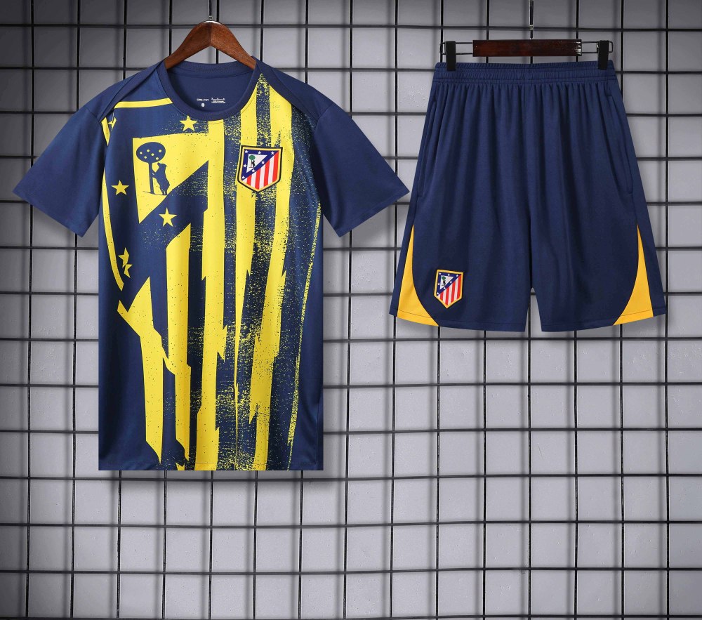 2526 season Club Atlético de Madrid Training clothes suit Short sleeve Fan version