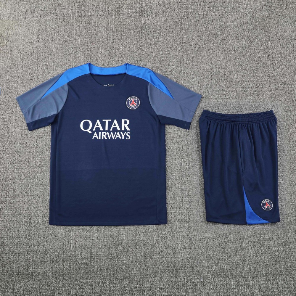 2526 season Real Madrid CF Training clothes suit Short sleeve Fan version