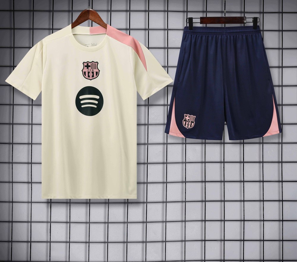 2526 season FC Barcelona / Barça Training clothes suit Short sleeve Fan version