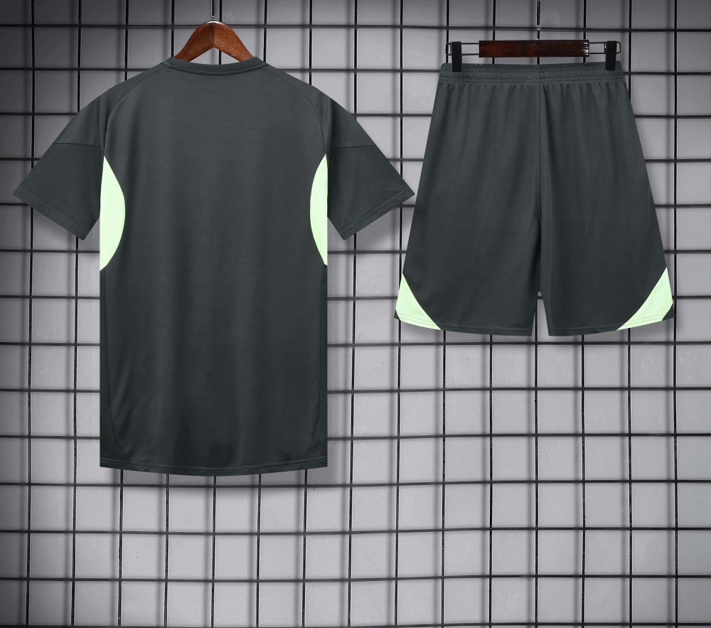 2526 season Real Madrid CF Training clothes suit Short sleeve Fan version