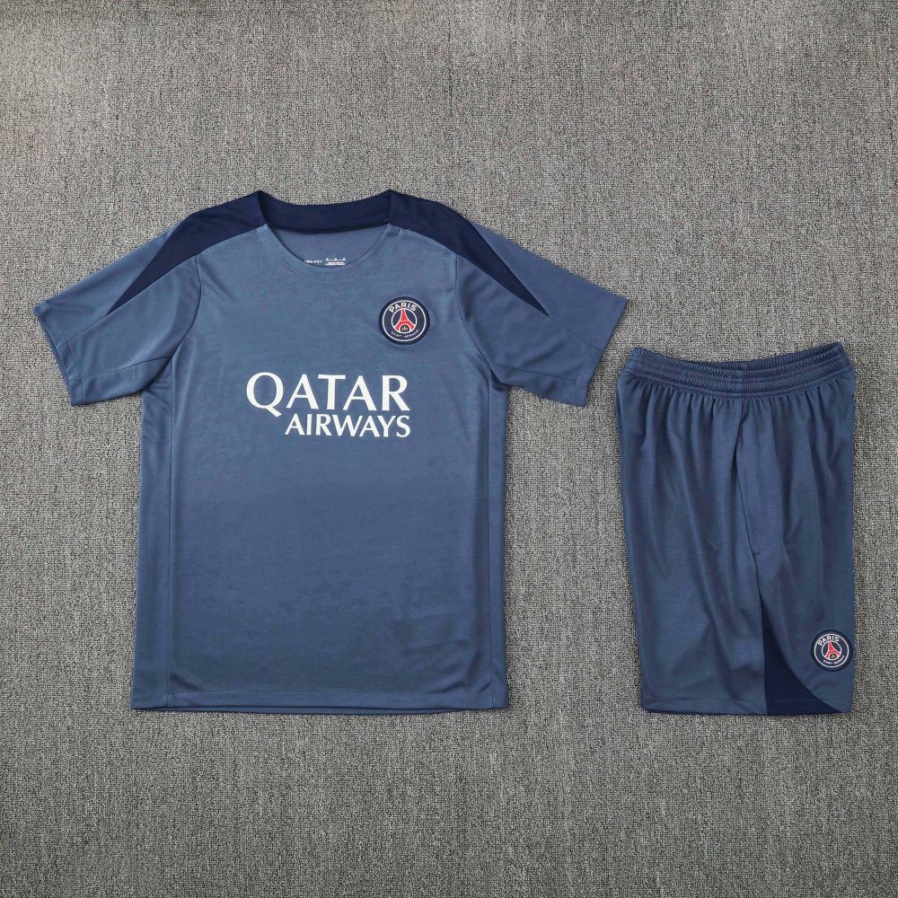 2526 season Paris Saint-Germain F.C. Training clothes suit Short sleeve Fan version