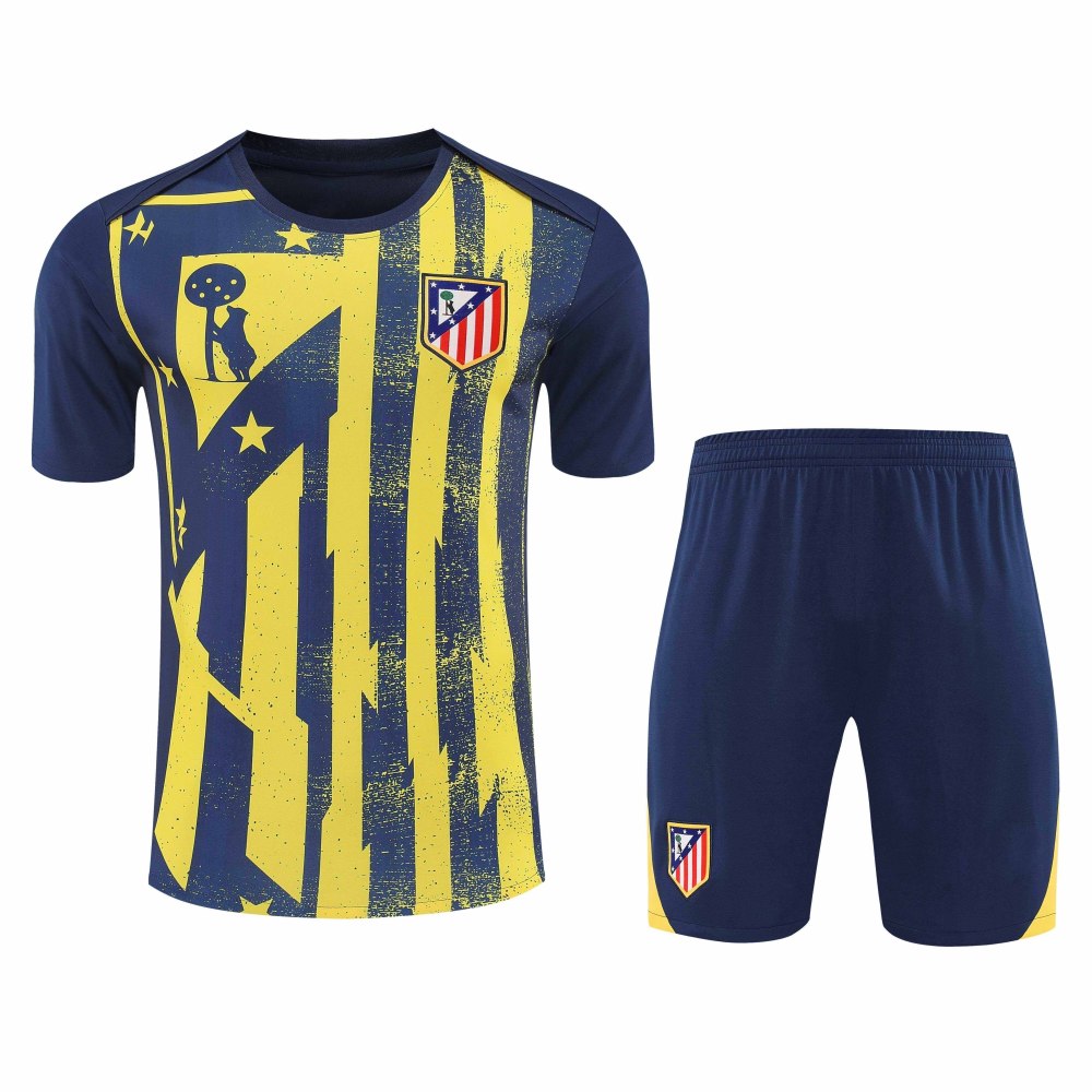 2526 season Club Atlético de Madrid Training clothes suit Short sleeve Fan version