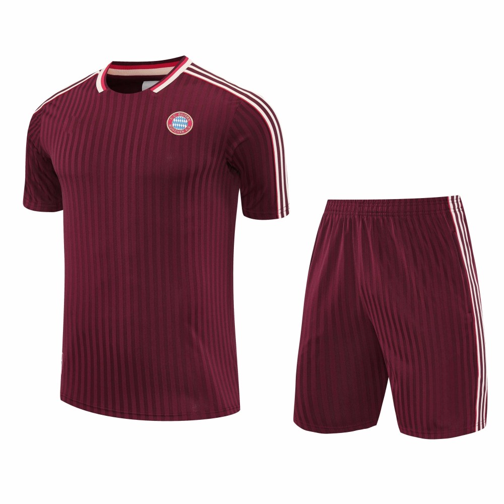 2526 season Fußball-Club Bayern München Training clothes suit Short sleeve Fan version